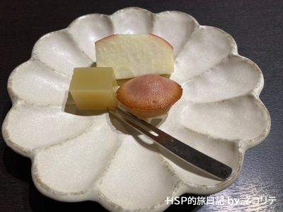 ホテルしんゆのデザート