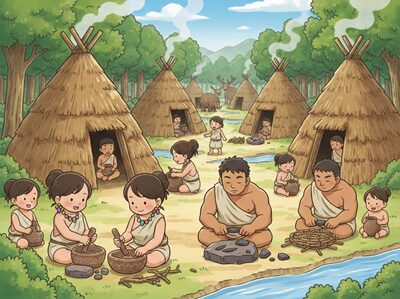 縄文時代のイメージ