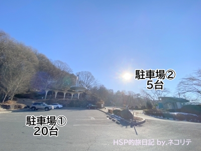立石公園の駐車場