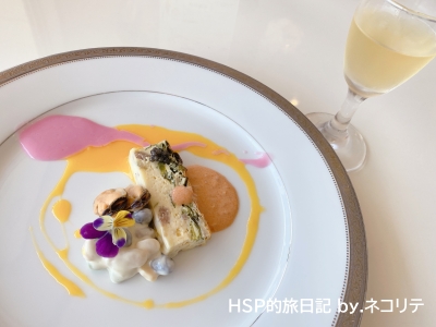 黒酢黒豚ランチコース前菜