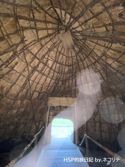 上野原縄文の森の竪穴住居